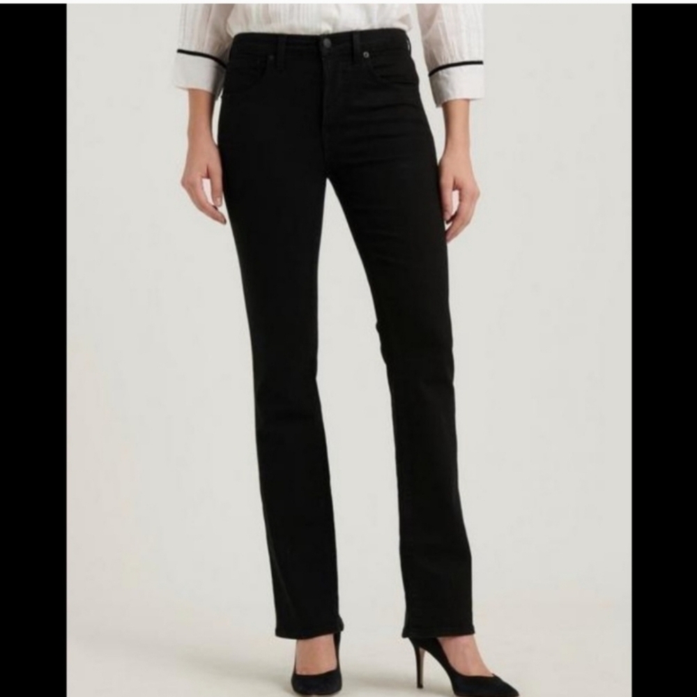 NWT Lucky Brand Bridgette Boot Jeans Raw Hem Size 4
